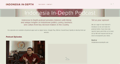 Desktop Screenshot of indonesiaindepth.com